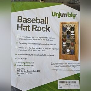 Over door hat rack